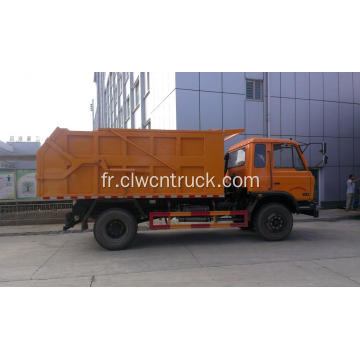 Camion à ordures dumper hermatique Dongfeng 15cbm économique